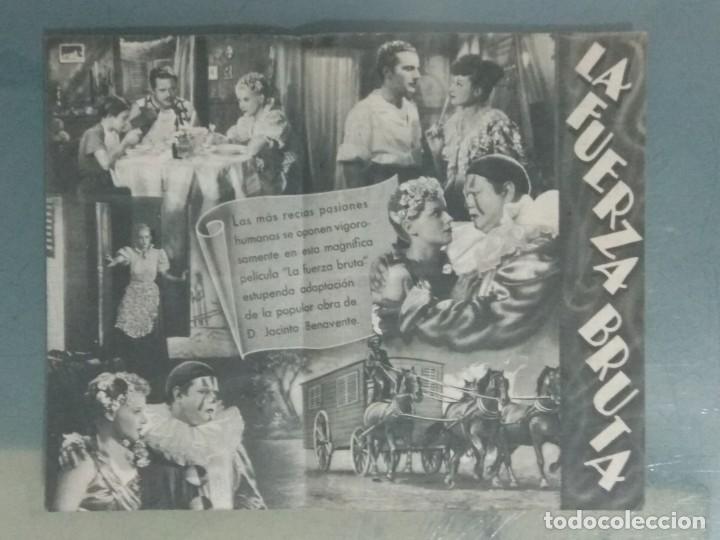 Cine: LA FUERZA BRUTA - PROGRAMA DE CINE DOBLE. - Foto 2