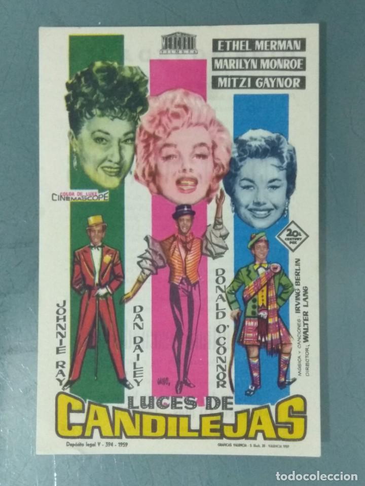 Cine: LUCES DE CANDILEJAS - PROGRAMA SENCILLO. - Foto 1