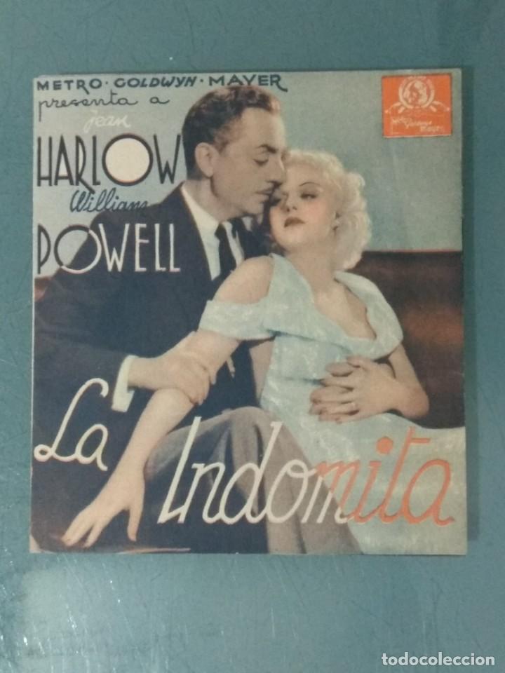 Cine: LA INDOMITA - PROGRAMA TR&Iacute;PTICO. MGM. - Foto 1
