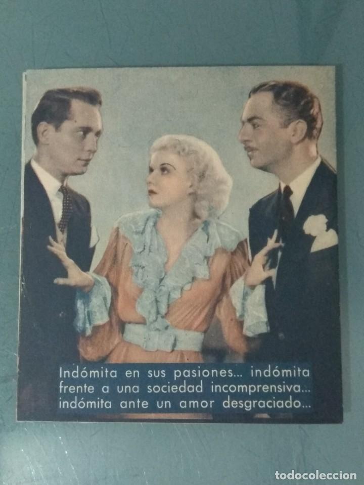 Cine: LA INDOMITA - PROGRAMA TR&Iacute;PTICO. MGM. - Foto 5
