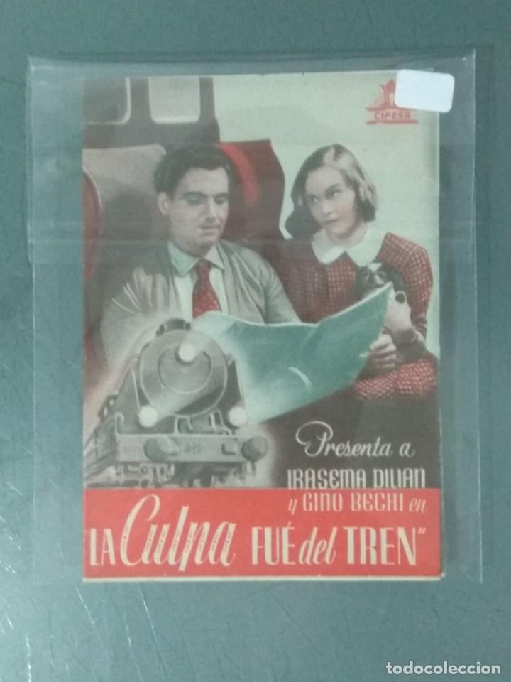 Cine: LA CULPA FUE DEL TREN - PROGRAMA DOBLE. - Foto 1