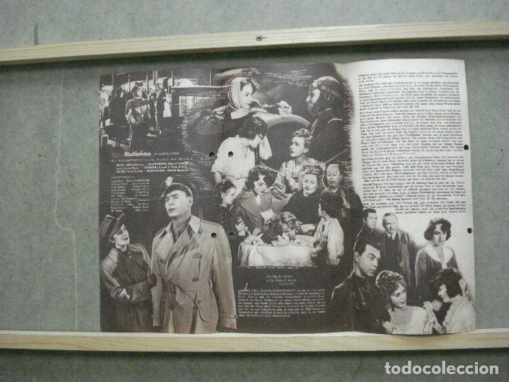 Cine: PTCC 059 9024 VIDA INTIMA DE JULIA NORRIS OLIVIA DE HAVILLAND PROGRAMA GUIA ORIGINAL ALEMAN - Foto 2