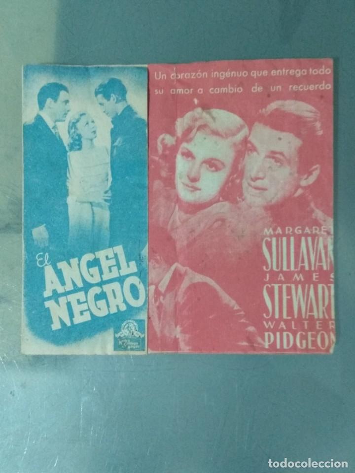 Cine: EL ANGEL NEGRO - PROGRAMA TROQUELADO MGM. - Foto 1