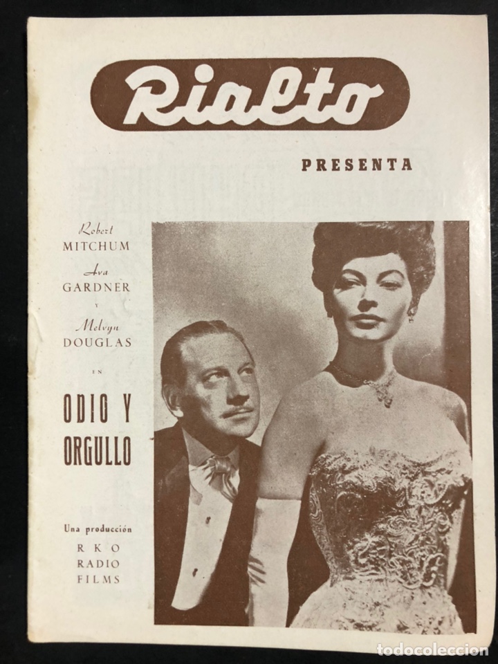 Cine: Programa Rialto valencia odio y orgullo ava gardner.el pescador de coplas