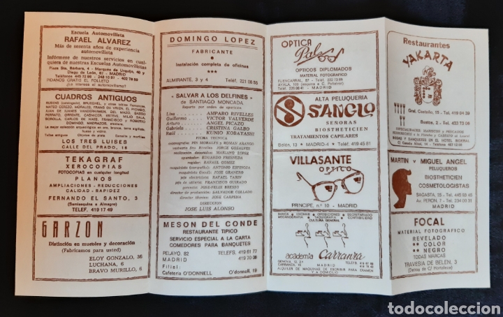 Cine: Programa del Teatro Infanta Isabel con AMPARO RIVELLES. A&ntilde;o 1977. - Foto 2