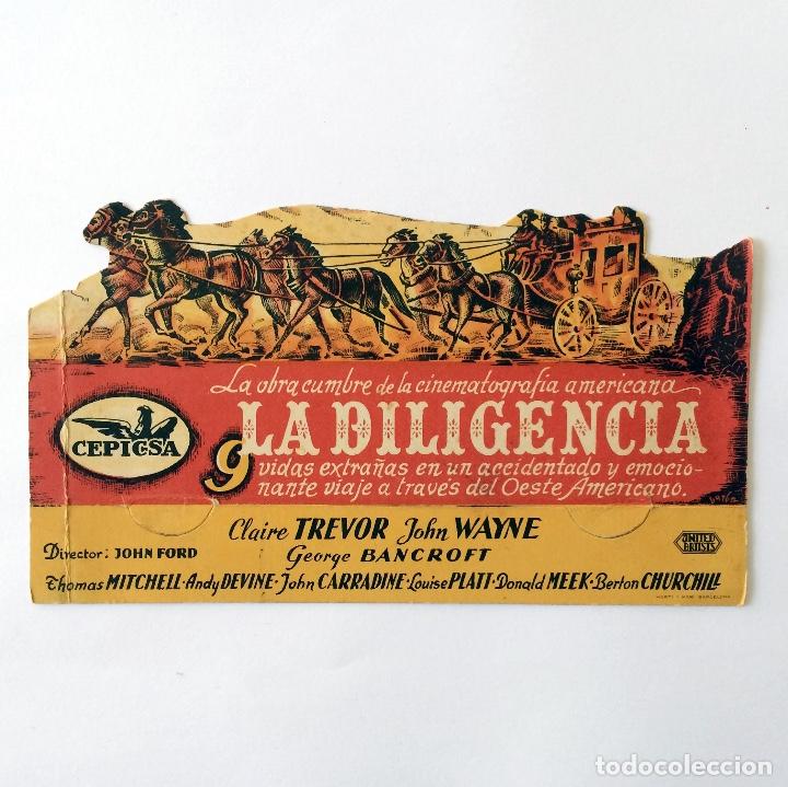 Cine: PROGRAMA CINE - LA DILIGENCIA - JOHN FORD - 1939 - Foto 1