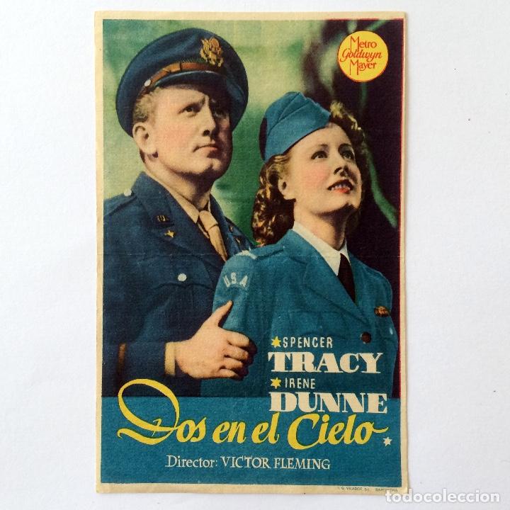 Cine: PROGRAMA CINE - DOS EN EL CIELO - SPENCER TRACY - 1943 - Foto 1