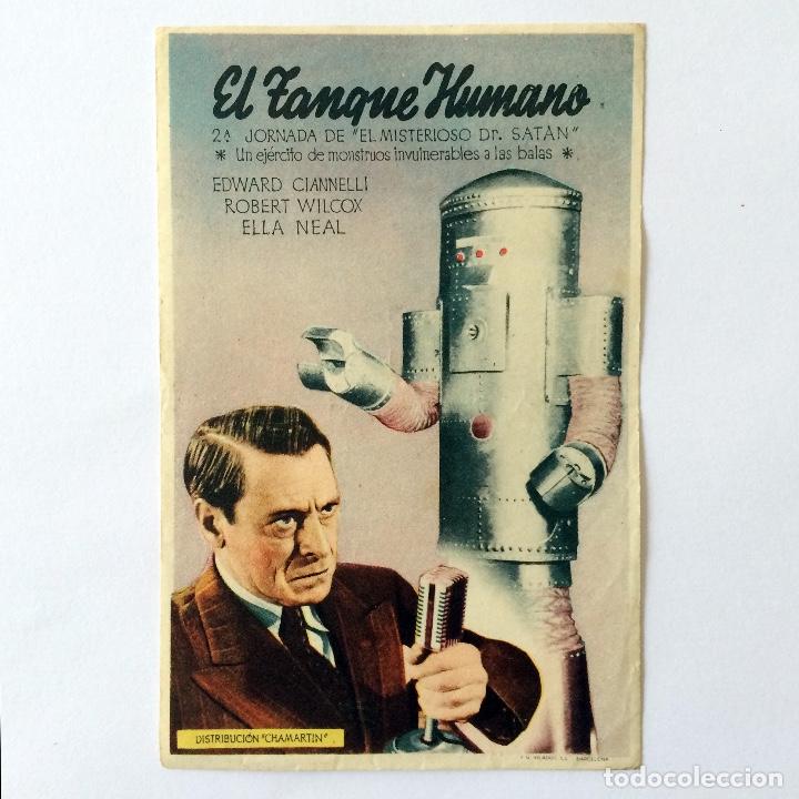 Cine: PROGRAMA CINE - EL TANQUE HUMANO 2&ordf; JORNADA DEL MISTERIOSO DR. SAT&Aacute;N - Foto 1