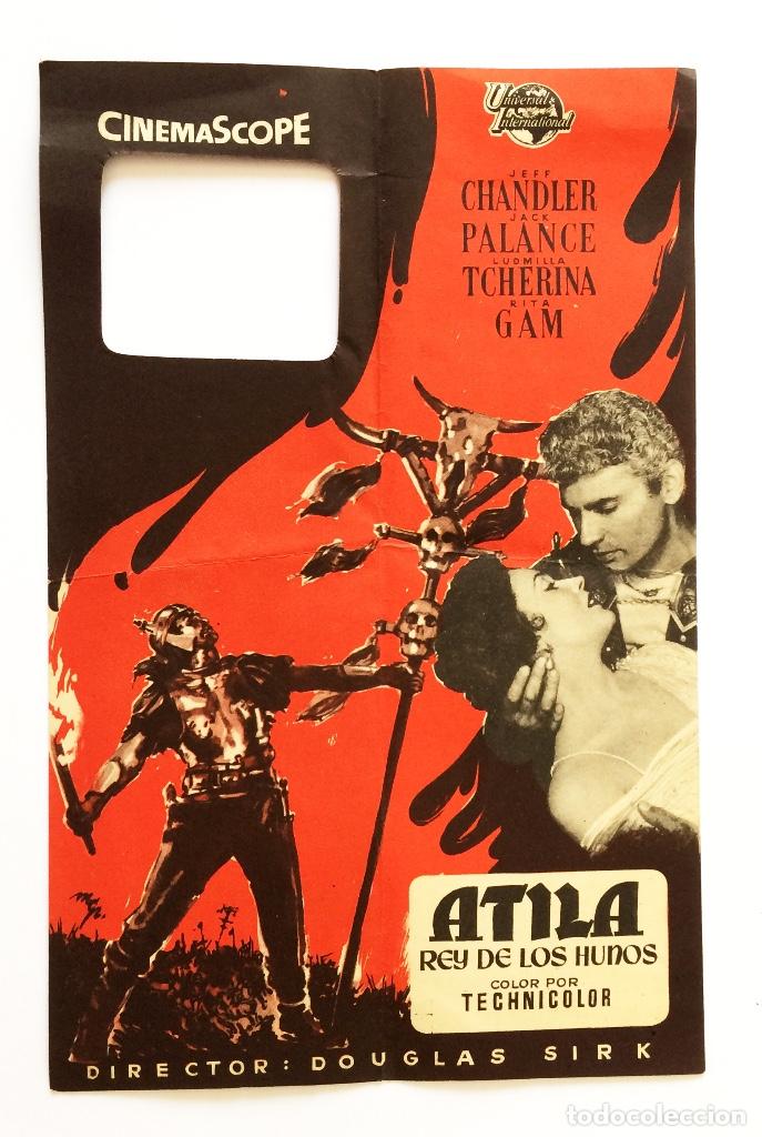 Cine: PROGRAMA CINE - ATILA REY DE LOS HUNOS - 1954 - Foto 2