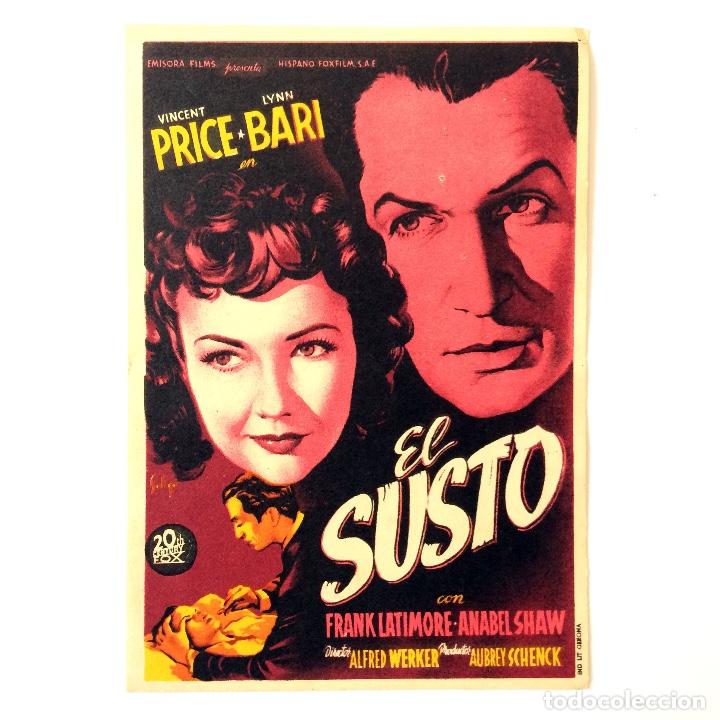Cine: PROGRAMA CINE - EL SUSTO - VINCENT PRICE - 1946 - Foto 1