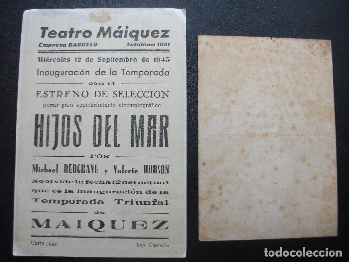 Cine: HIJOS DEL MAR, MICHAEL REDGRAVE, VARIANTE - Foto 2
