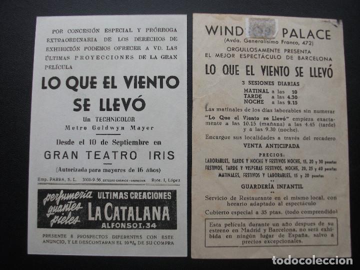 Cine: LO QUE EL VIENTO SE LLEV&Oacute;, CLARK GABLE, VARIANTE - Foto 2