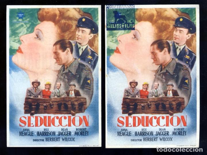 Cine: Programa de cine: SEDUCCION, 2 programas diferentes. Variantes - Foto 1