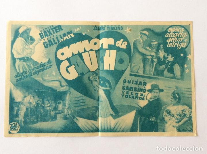 Cine: PROGRAMA CINE - AMOR DE GAUCHO - Foto 2