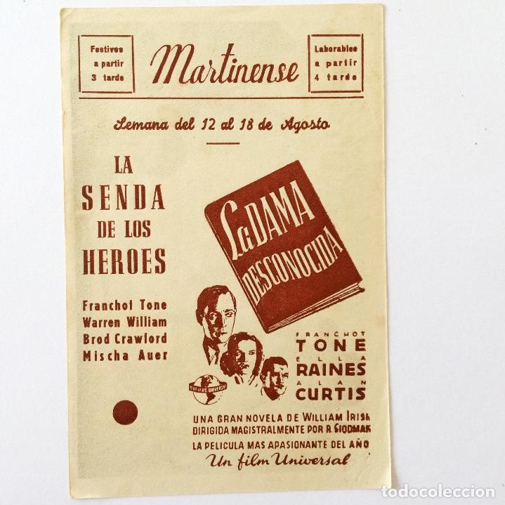 Cine: PROGRAMA CINE - LA SENDA DE LOS H&Eacute;ROES - Foto 2