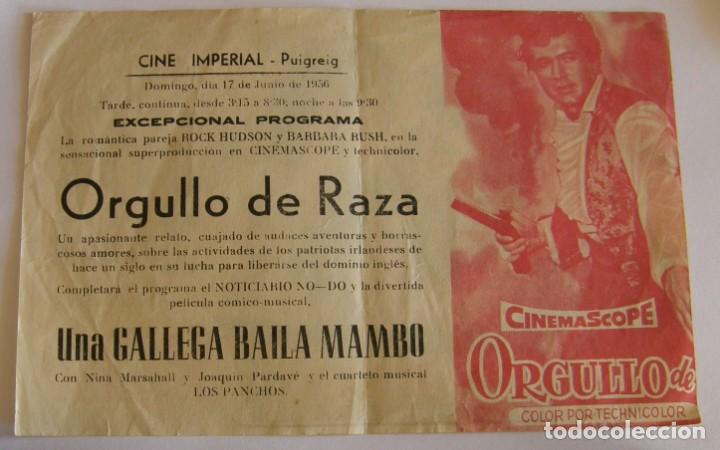 Cine: PROGRAMA DE CINE ORGULLO DE RAZA - Foto 2