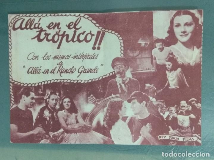 Cine: ALLA EN EL TROPICO - PROGRAMA DE CINE DOBLE. - Foto 2