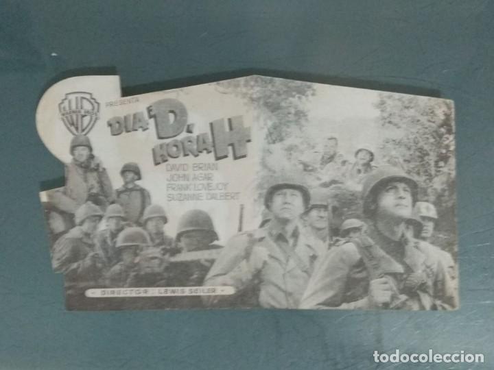 Cine: DIA D HORA H - PROGRAMA DOBLE TROQUELADO. - Foto 2