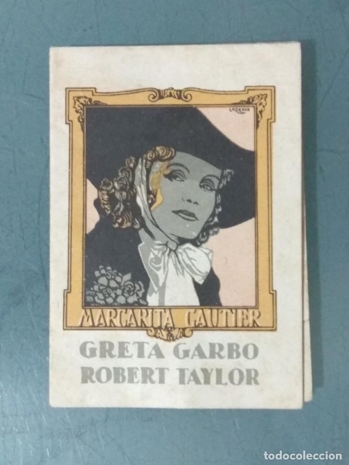 Cine: MARGARITA GAUTIER (MGM) - PROGRAMA DE CINE DOBLE. - Foto 1