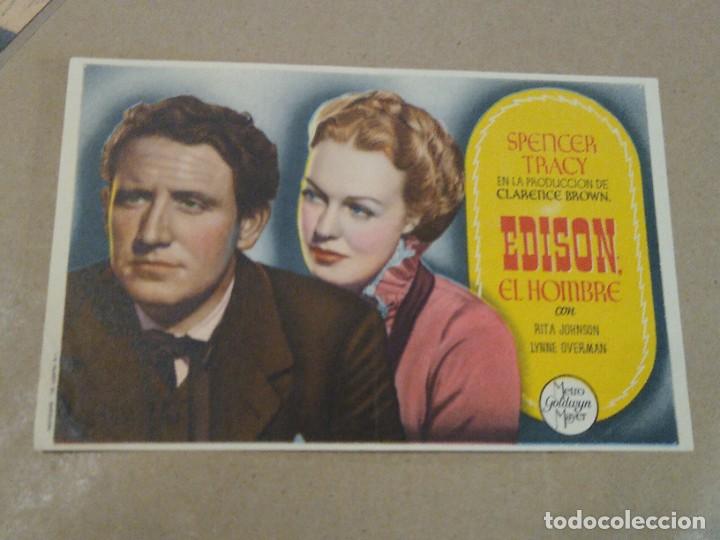 Kino: Programa de cine Idel Cinema Algue&ntilde;a. Edison, el hombre