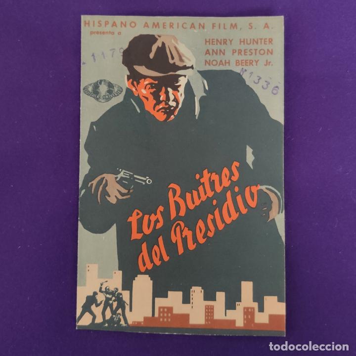 Cine: PROGRAMA DE CINE ORIGINAL. LOS BUITRES DEL PRESIDIO. DOBLE. - Foto 1