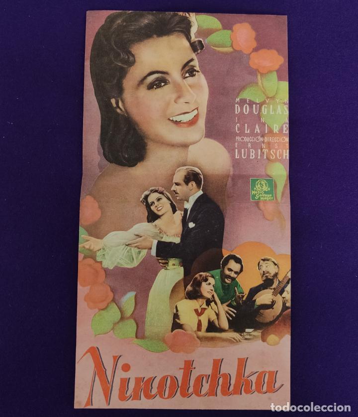 Cine: PROGRAMA DE CINE ORIGINAL. NINOTCHKA. GRETA GARBO. DOBLE. - Foto 2