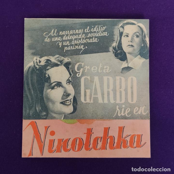Cine: PROGRAMA DE CINE ORIGINAL. NINOTCHKA. GRETA GARBO. DOBLE. - Foto 1