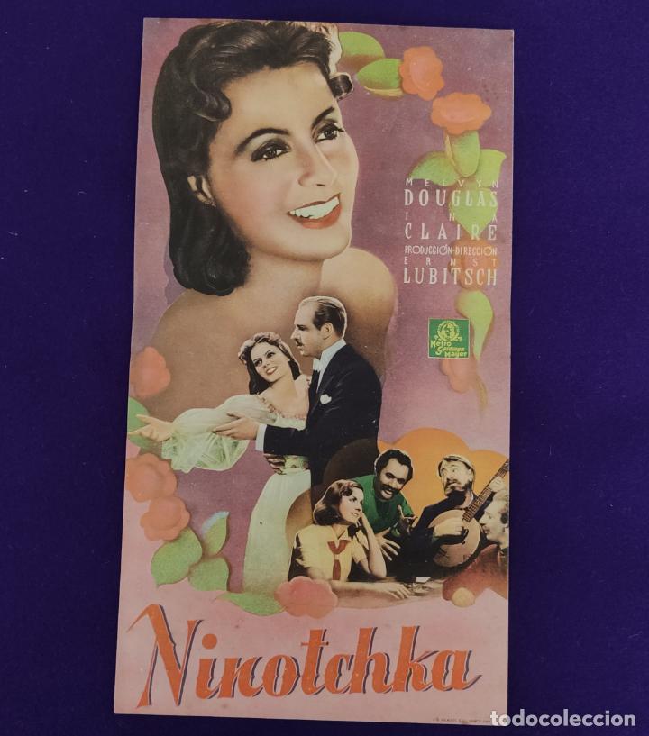 Cine: PROGRAMA DE CINE ORIGINAL. NINOTCHKA. GRETA GARBO. DOBLE. - Foto 2