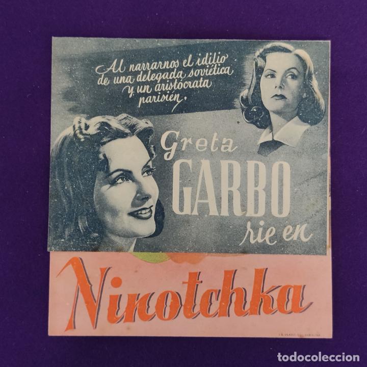 Cine: PROGRAMA DE CINE ORIGINAL. NINOTCHKA. GRETA GARBO. DOBLE. - Foto 1
