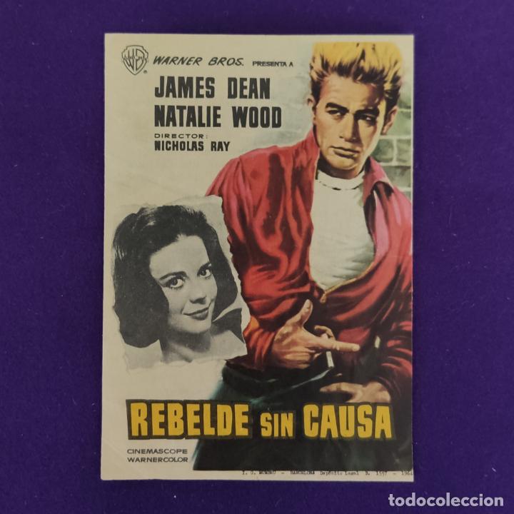 Cine: PROGRAMA DE CINE ORIGINAL. CACERES. REBELDE SIN CAUSA. SIMPLE. - Foto 1