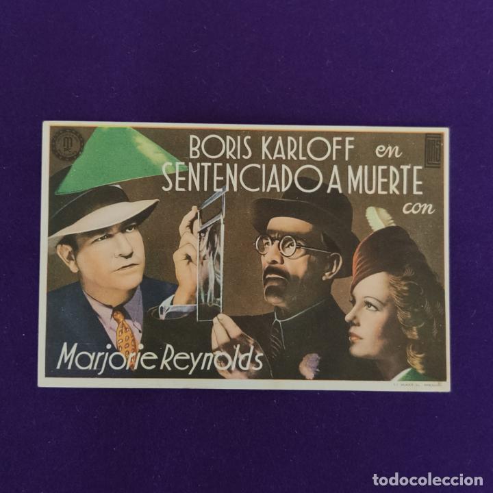 Cinema: PROGRAMA DE CINE ORIGINAL. SENTENCIADO A MUERTE. MARJORIE REYNOLDS. SIMPLE.