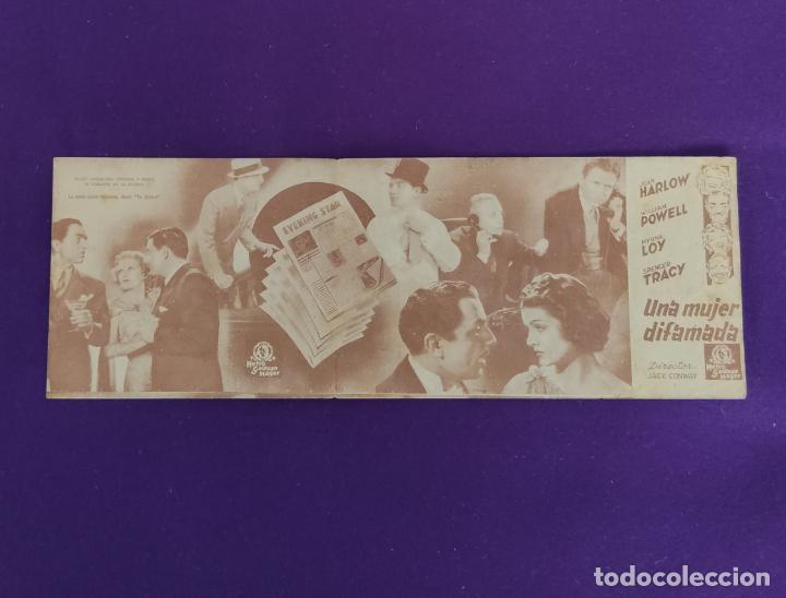 Cine: PROGRAMA DE CINE ORIGINAL. VITORIA (ALAVA). UNA MUJER DIFAMADA. DOBLE. - Foto 2