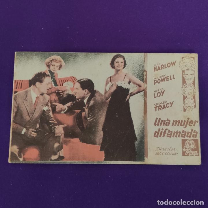 Cine: PROGRAMA DE CINE ORIGINAL. VITORIA (ALAVA). UNA MUJER DIFAMADA. DOBLE. - Foto 1
