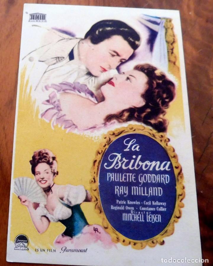 Cine: PROGRAMA DE CINE - LA BRIBONA - S/P - Foto 1