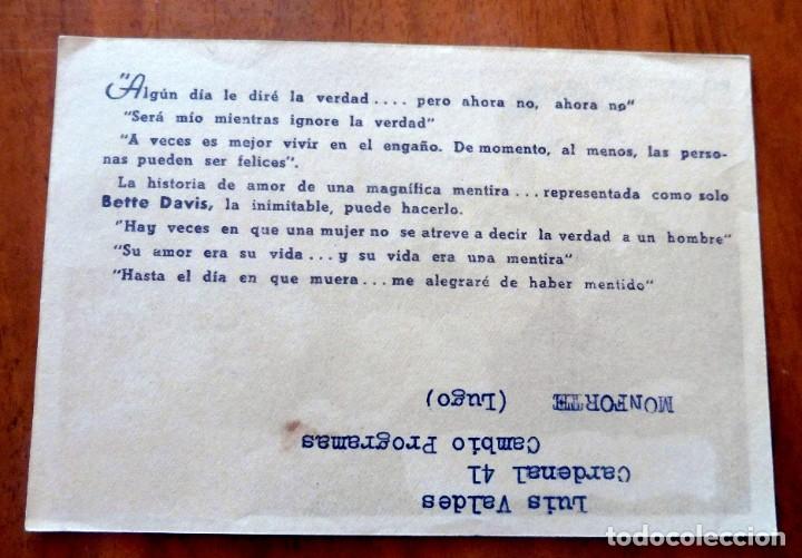 Cine: PROGRAMA DE CINE - LA GRAN MENTIRA - S/P - Foto 2
