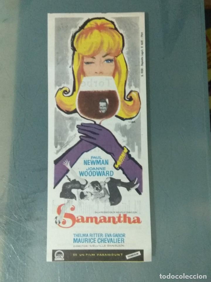 Cine: SAMANTHA - PROGRAMA DE CINE SENCILLO. - Foto 1