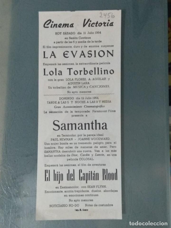 Cine: SAMANTHA - PROGRAMA DE CINE SENCILLO. - Foto 2