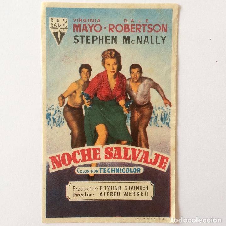Cine: PROGRAMA CINE - NOCHE SALVAJE - Foto 1