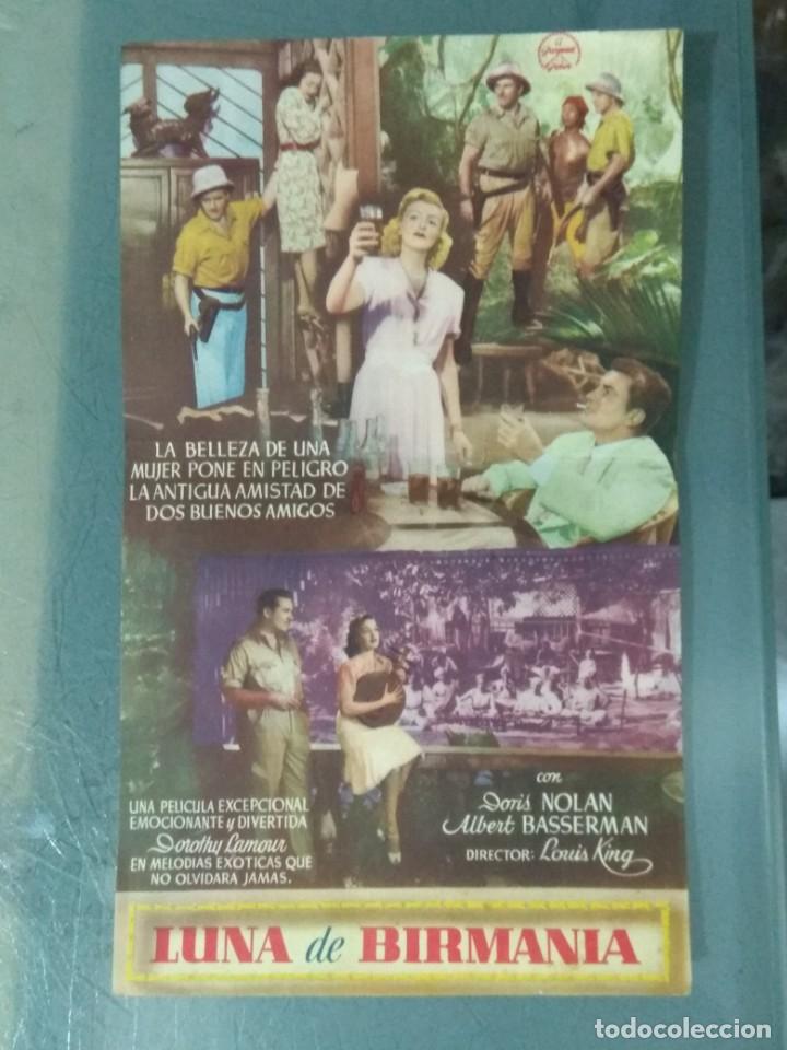 Cine: LUNA DE BIRMANIA - PROGRAMA DE CINE DOBLE - Foto 2