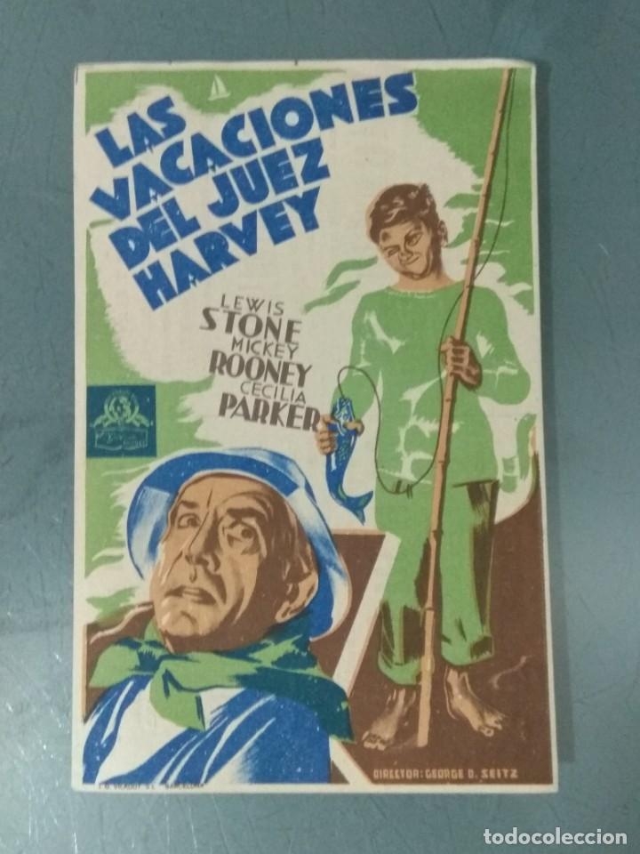 Cine: LAS VACACIONES DEL JUEZ HARVEY - PROGRAMA DE CINE SENCILLO. - Foto 1