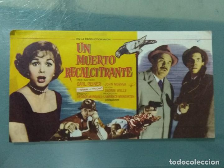 Cine: UN MUERTO RECALCITRANTE. MGM - PROGRAMA DE CINE DOBLE. SIN DOBLAR. - Foto 1