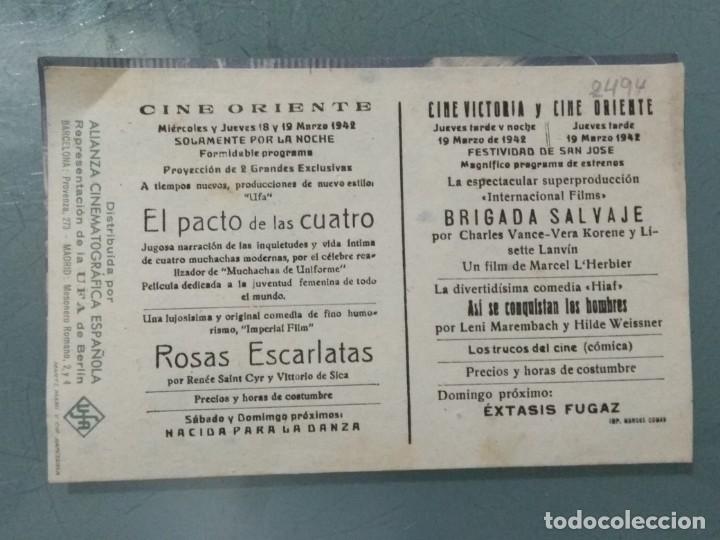 Cine: EL PACTO DE LAS CUATRO - PROGRAMA DE CINE DOBLE - Foto 3