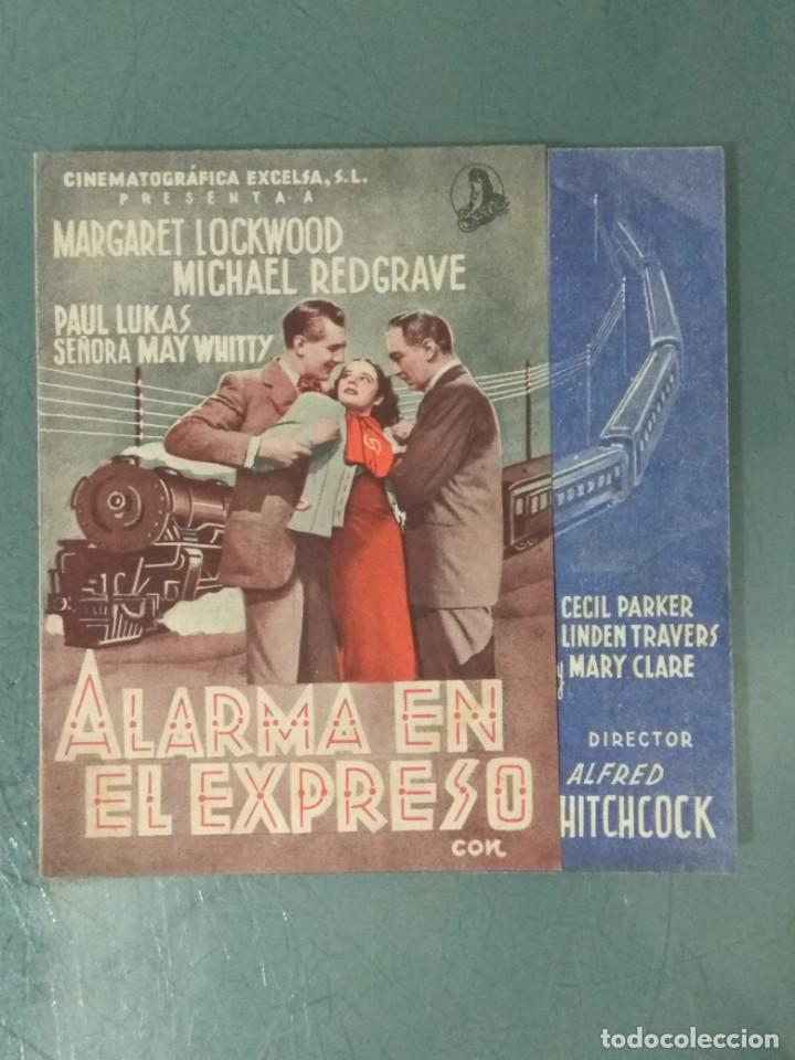 Cine: ALARMA EN EL EXPRESO - PROGRAMA DE CINE DOBLE - Foto 1