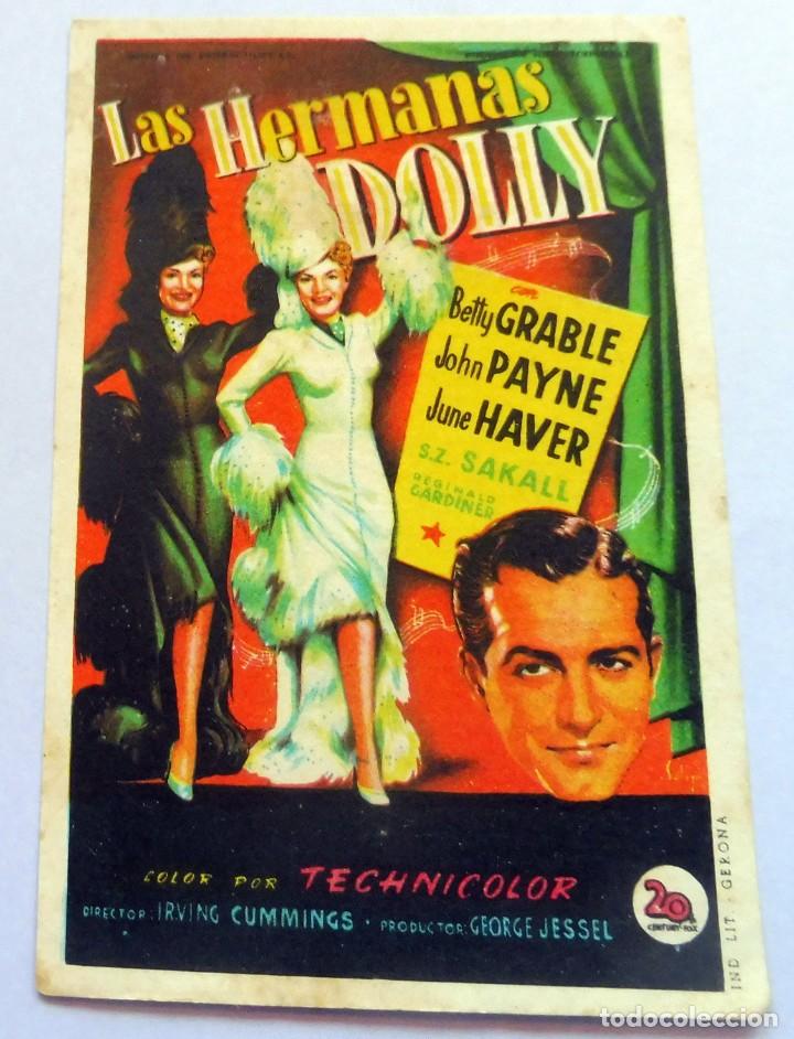 Cine: PROGRAMA DE CINE - LAS HERMANAS DOLLY - CINE CARMEN DE PALAM&Oacute;S - - Foto 1