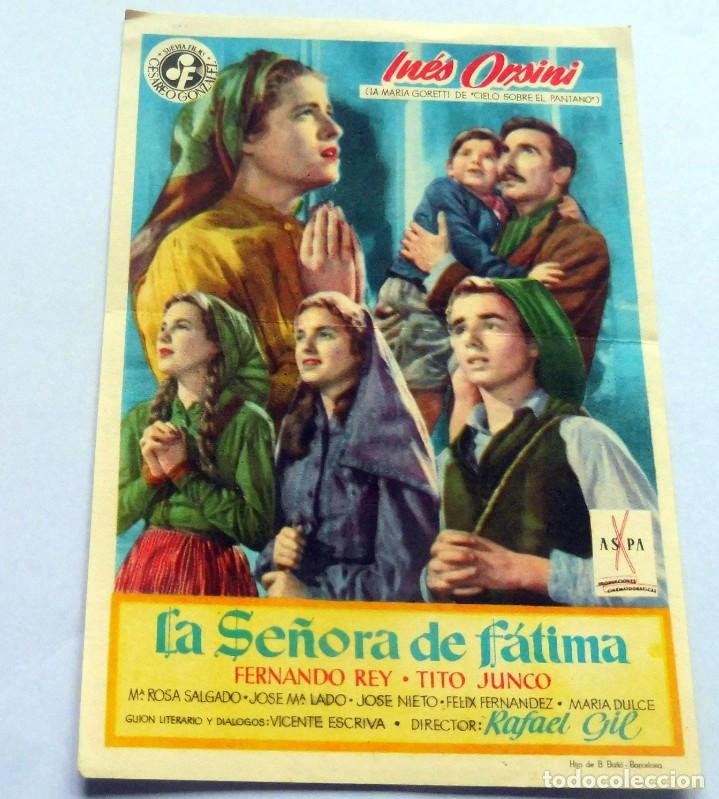 Cine: PROGRAMA DE CINE - LA SE&Ntilde;ORA DE F&Aacute;TIMA - S/P - Foto 1