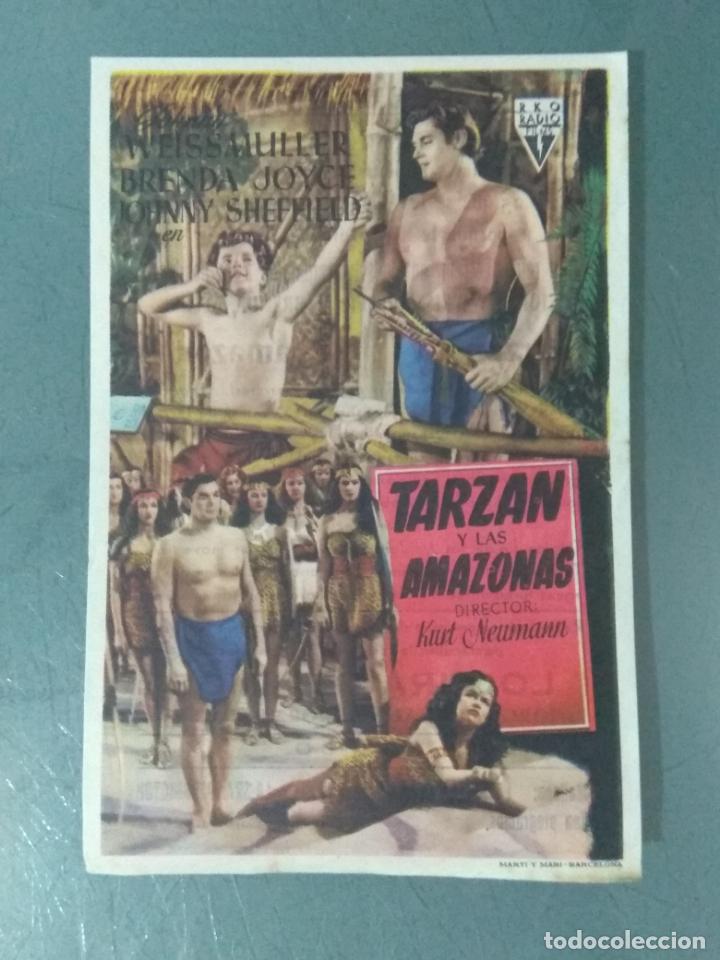 Cine: TARZAN Y LAS AMAZONAS - PROGRAMA DE CINE SENCILLO - Foto 1