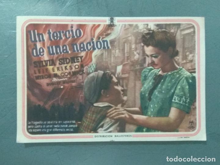 Cine: EL TERCIO DE UNA NACION - PROGRAMA DE CINE SENCILLO - Foto 1