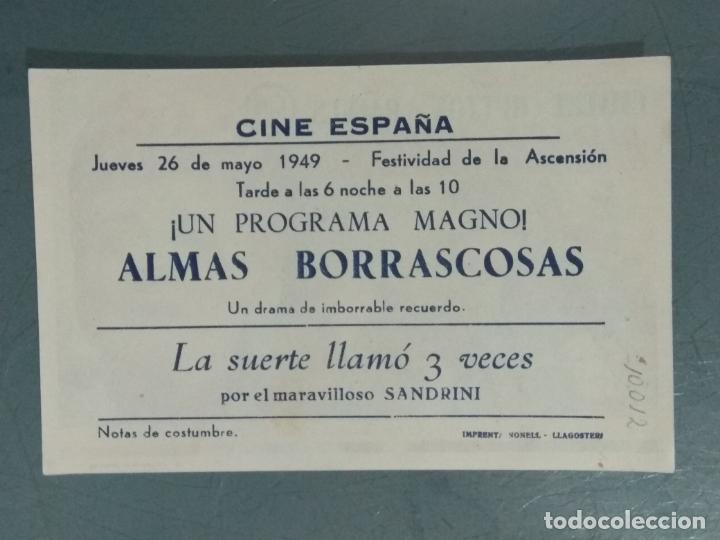 Cine: ALMAS BORRASCOSAS - PROGRAMA DE CINE SENCILLO - Foto 2