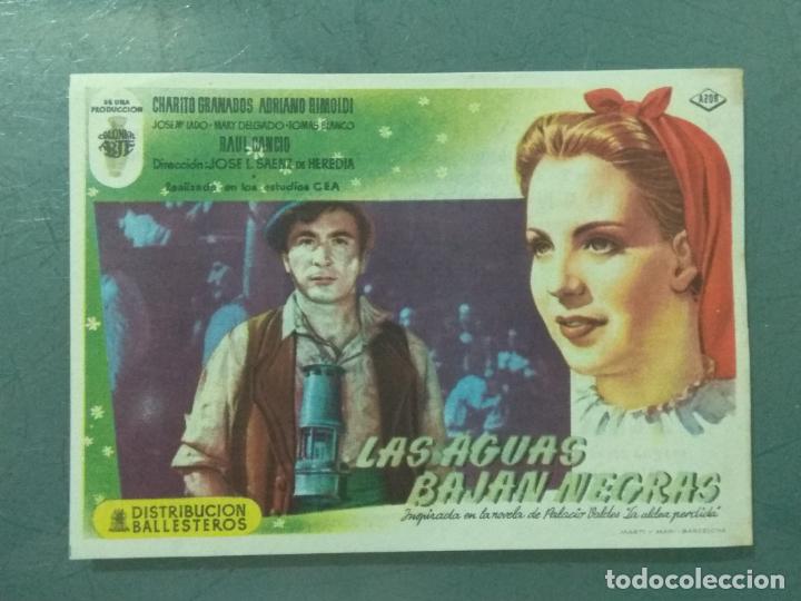 Cine: LAS AGUAS BAJAN NEGRAS - PROGRAMA DE CINE SENCILLO - Foto 1