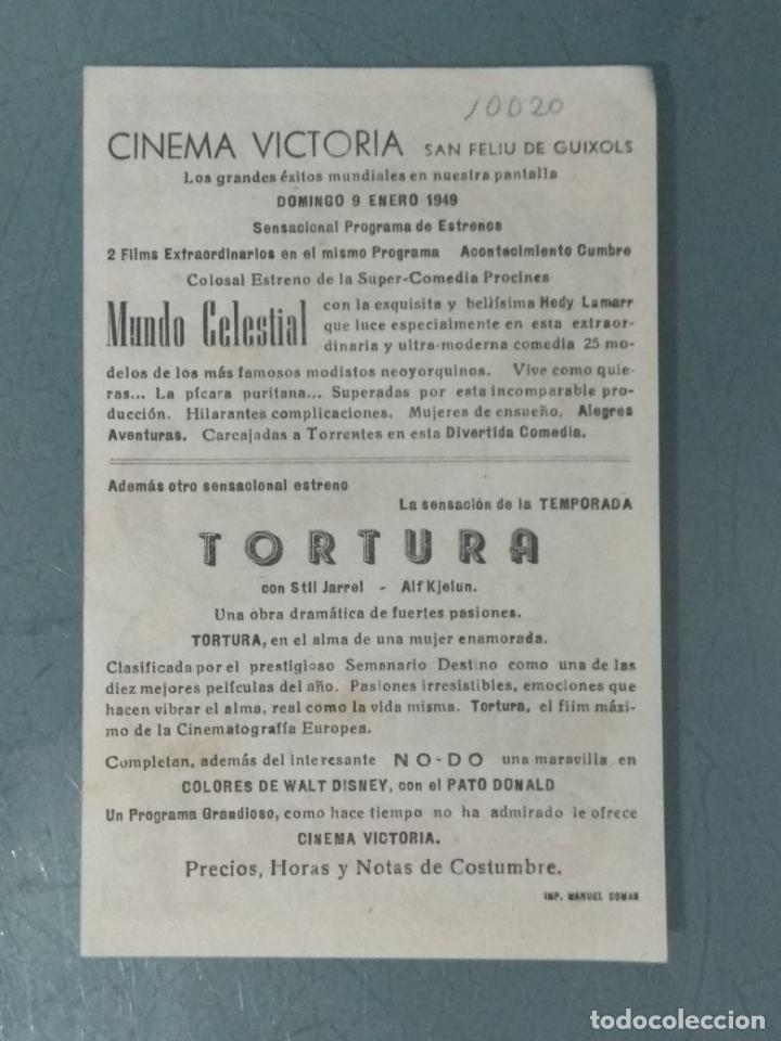 Cine: MUNDO CELESTIAL - PROGRAMA DE CINE SENCILLO - Foto 2